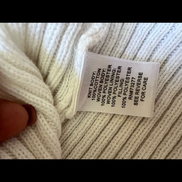 Croft & Barrow quilted sweater jacket women’s size Petite Small - Picture 6 of 7